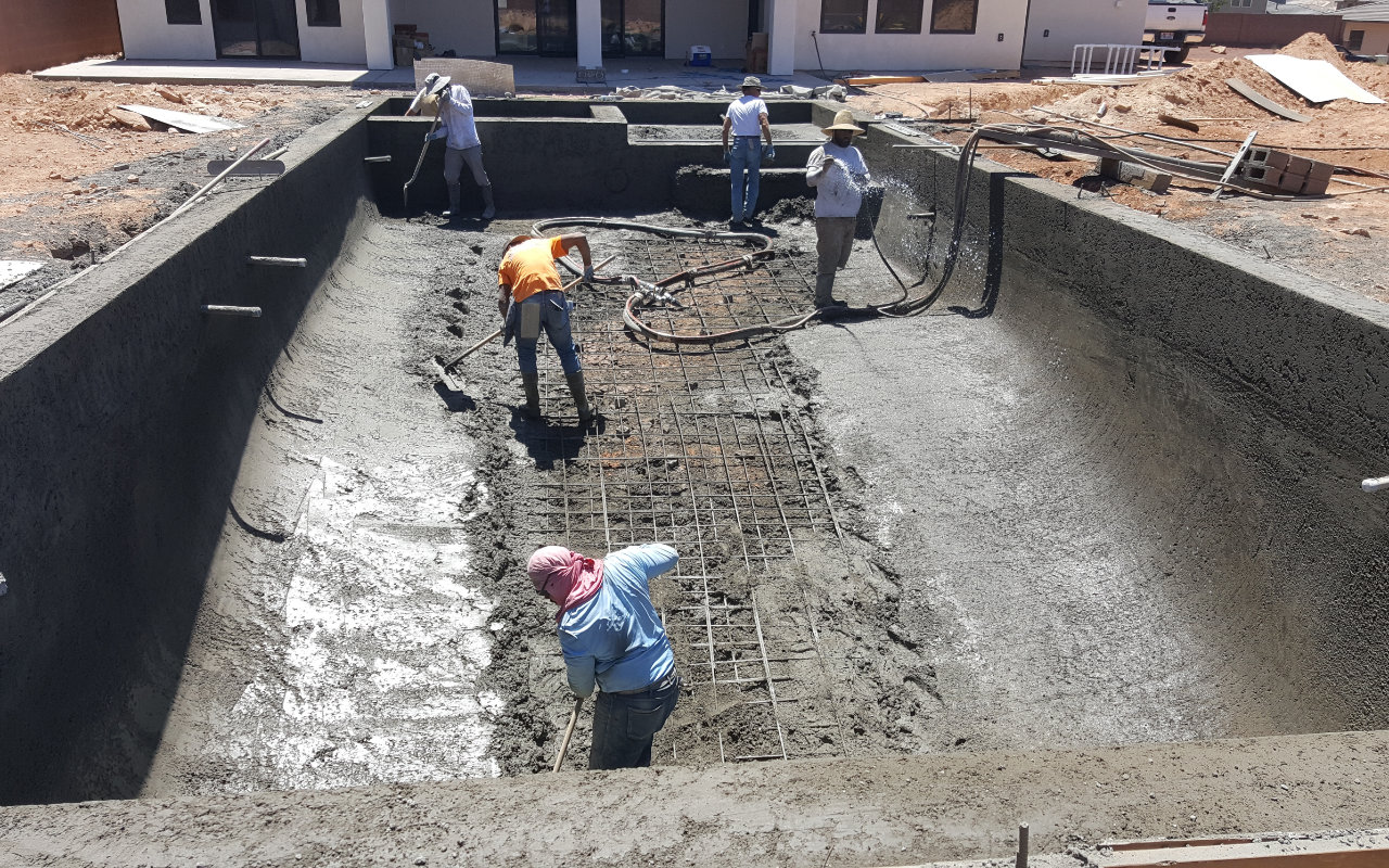 Show Me Pools - Custom Pool Shotcrete