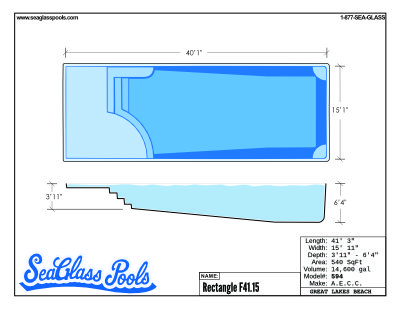 Show Me Pools - Fiberglass Pool Plan